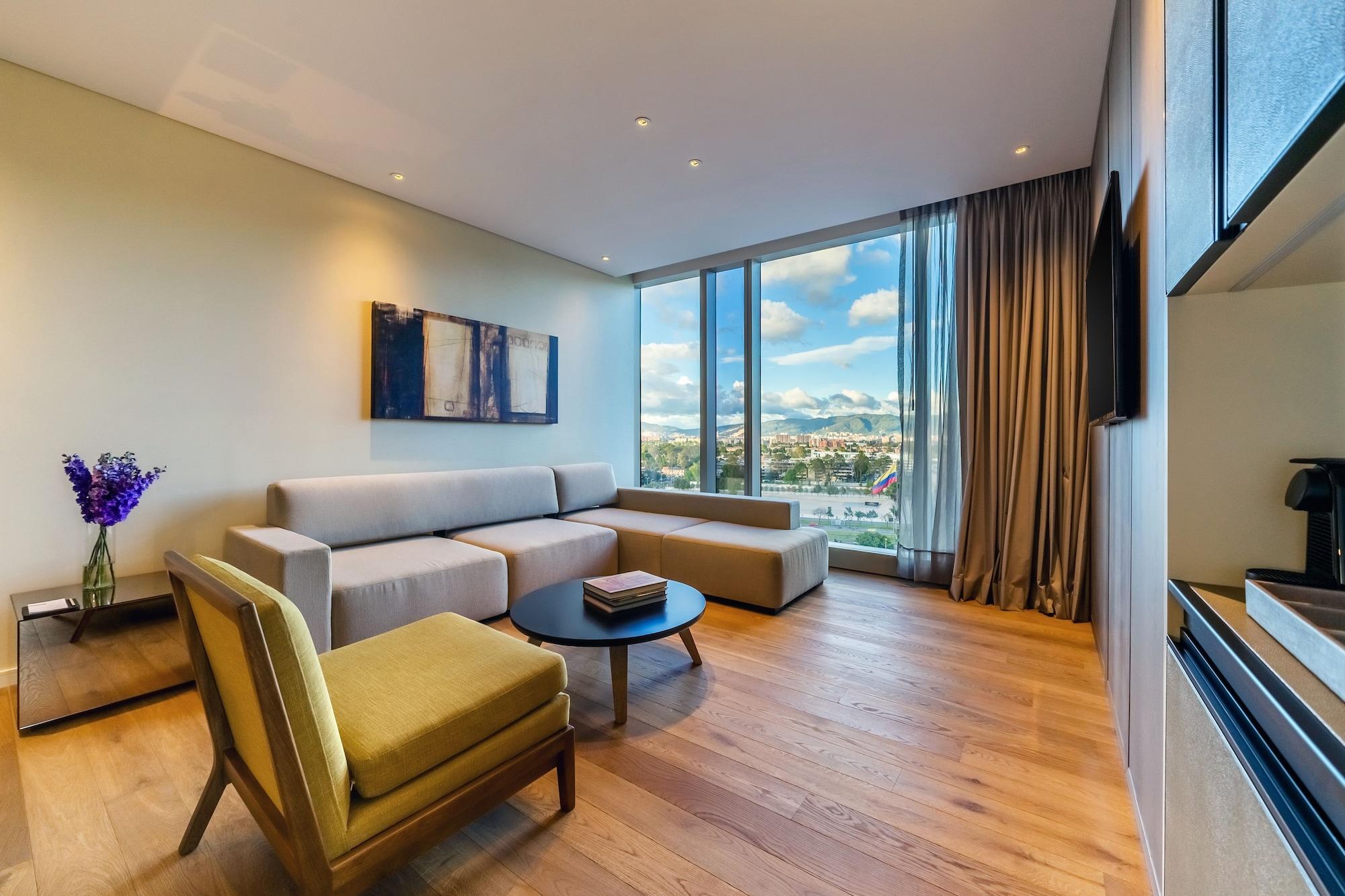 Grand Hyatt Bogota Otel Dış mekan fotoğraf Living room