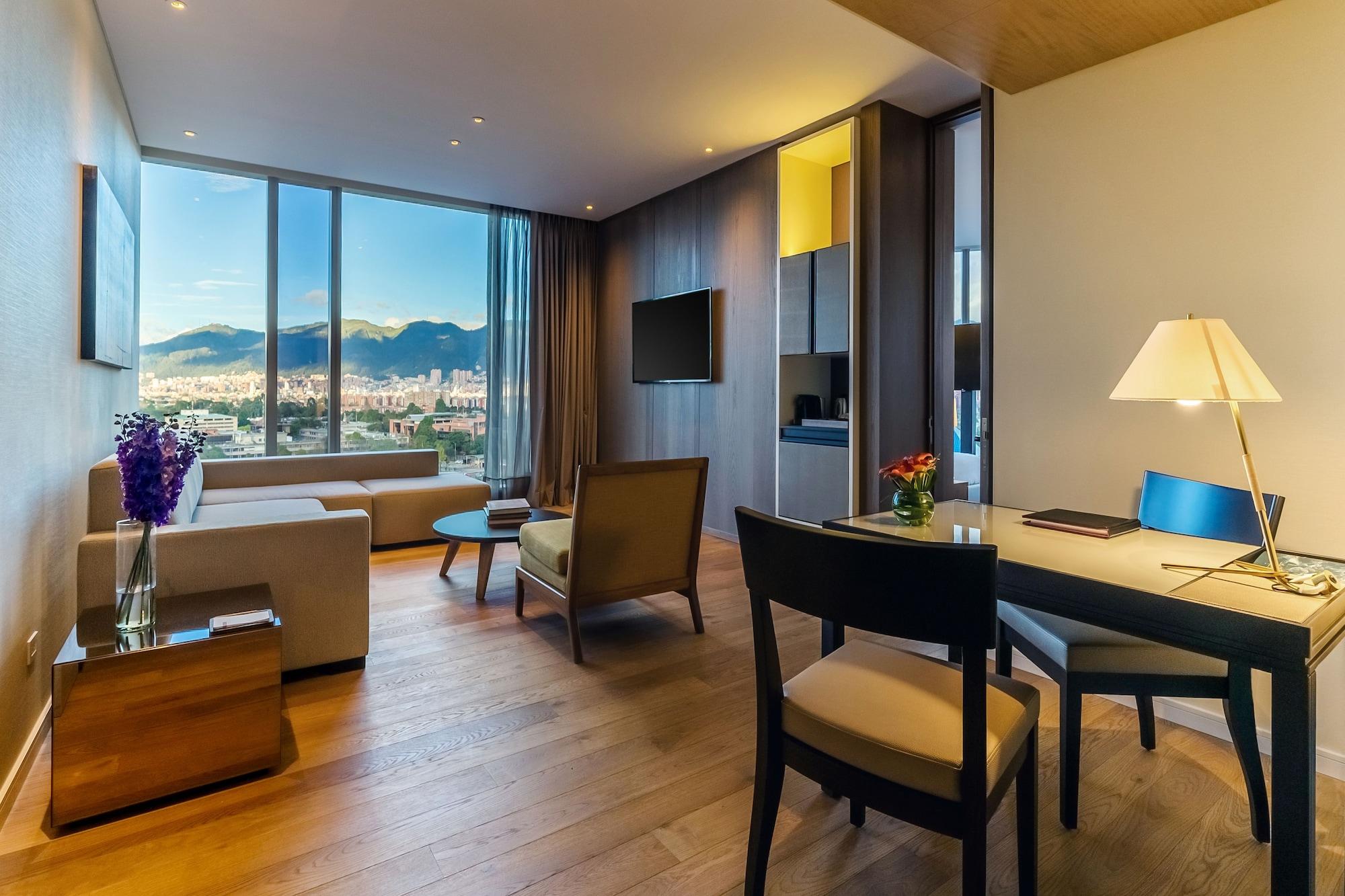 Grand Hyatt Bogota Otel Dış mekan fotoğraf A suite at the hotel