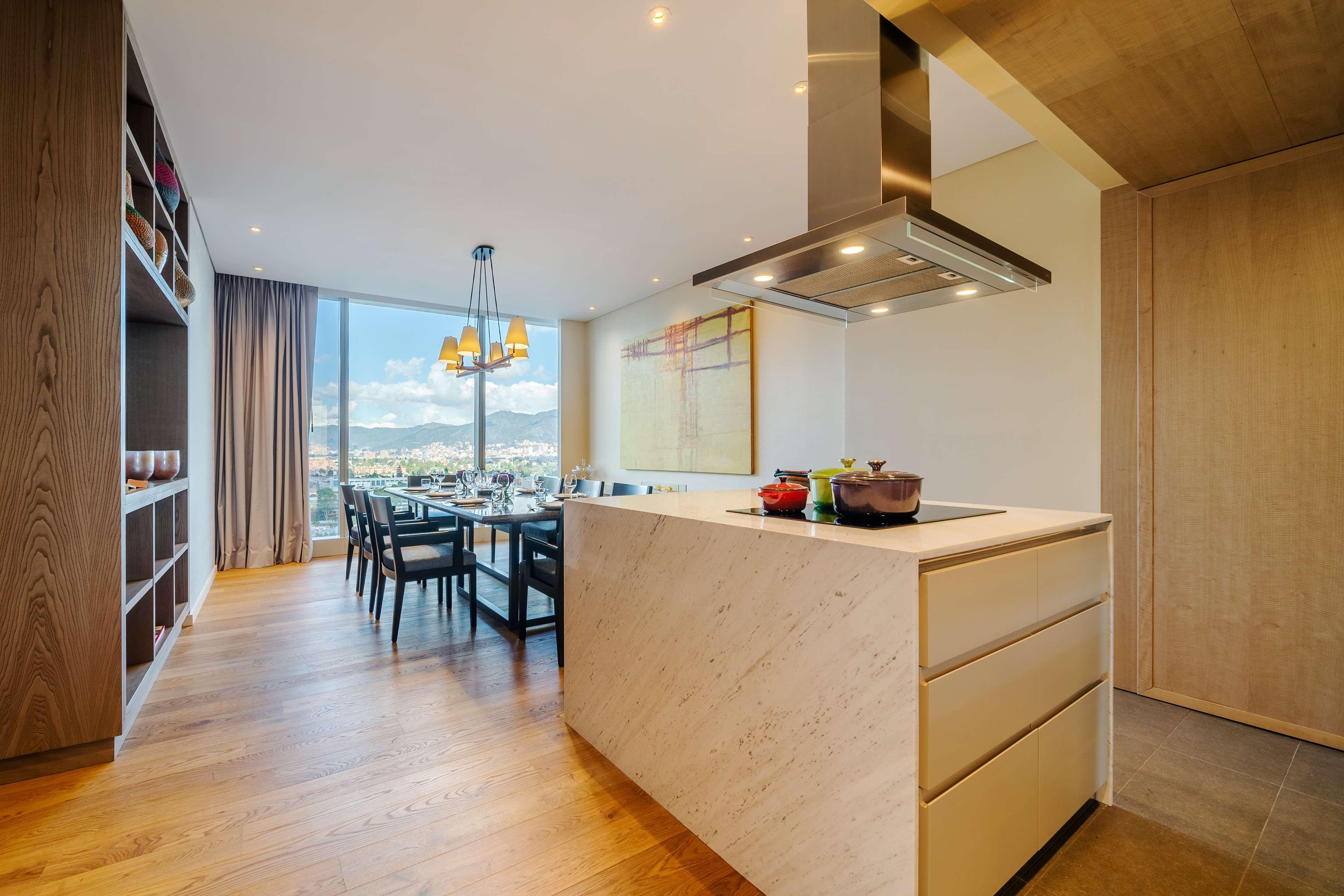 Grand Hyatt Bogota Otel Dış mekan fotoğraf A kitchen in a private apartment