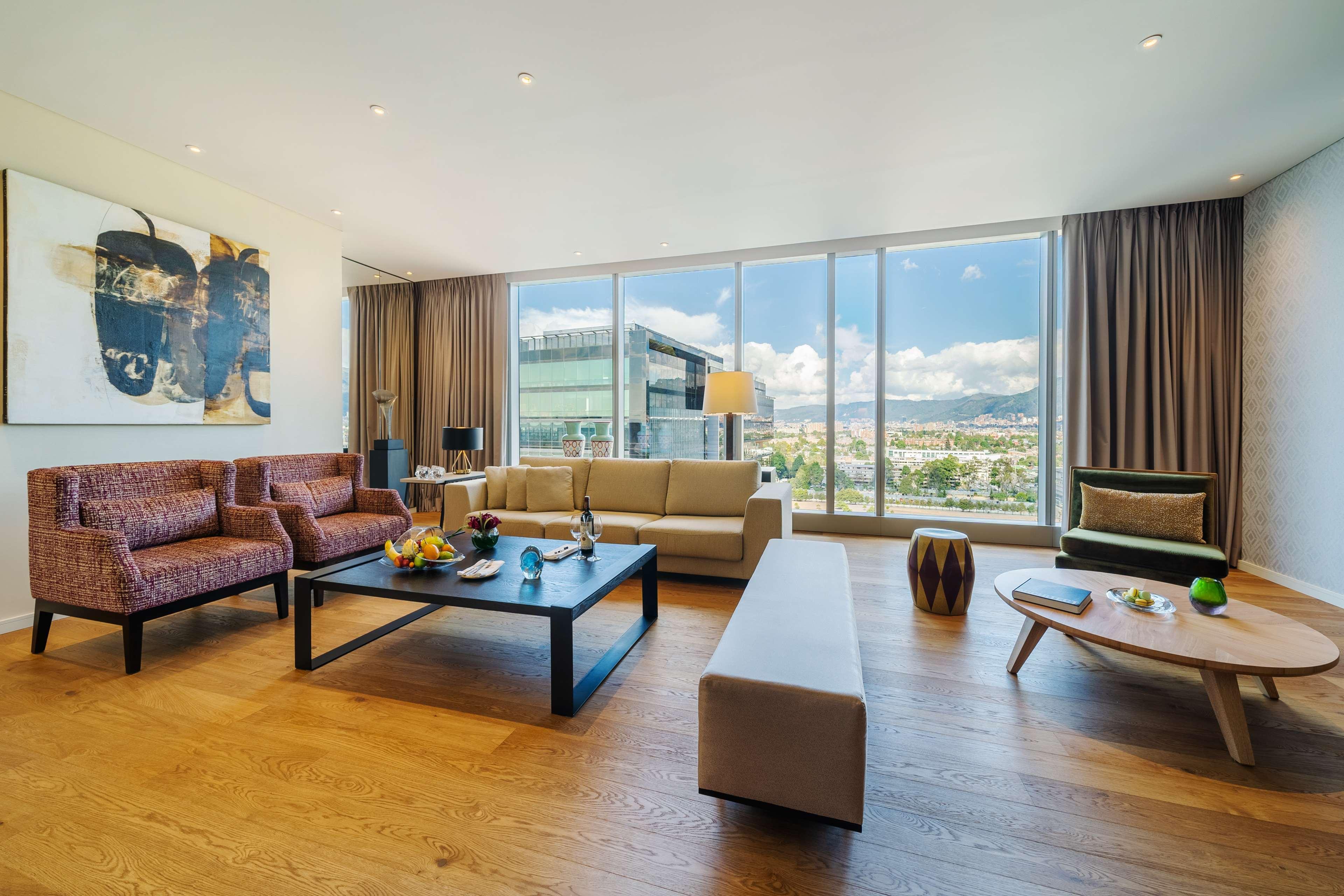 Grand Hyatt Bogota Otel Dış mekan fotoğraf Living room